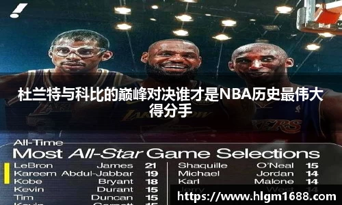 杜兰特与科比的巅峰对决谁才是NBA历史最伟大得分手